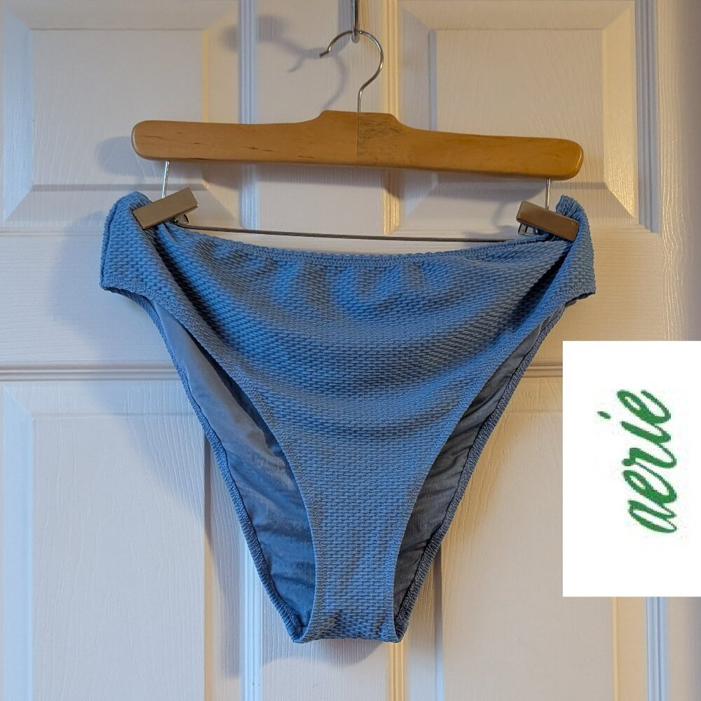 Aerie high-waisted cheeky bikini bottoms